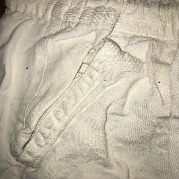 Women's Cubavera Cream Linen Pants - Picture 4 of 10